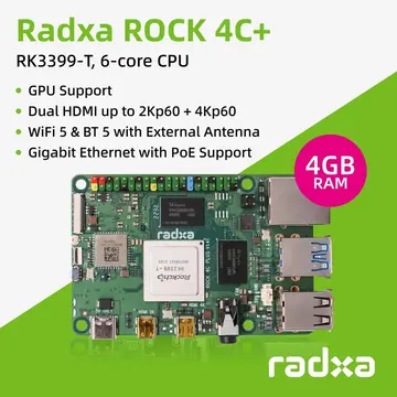 Radxa Rock 4C+