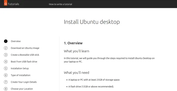 Step-by-step Ubuntu installation tutorial