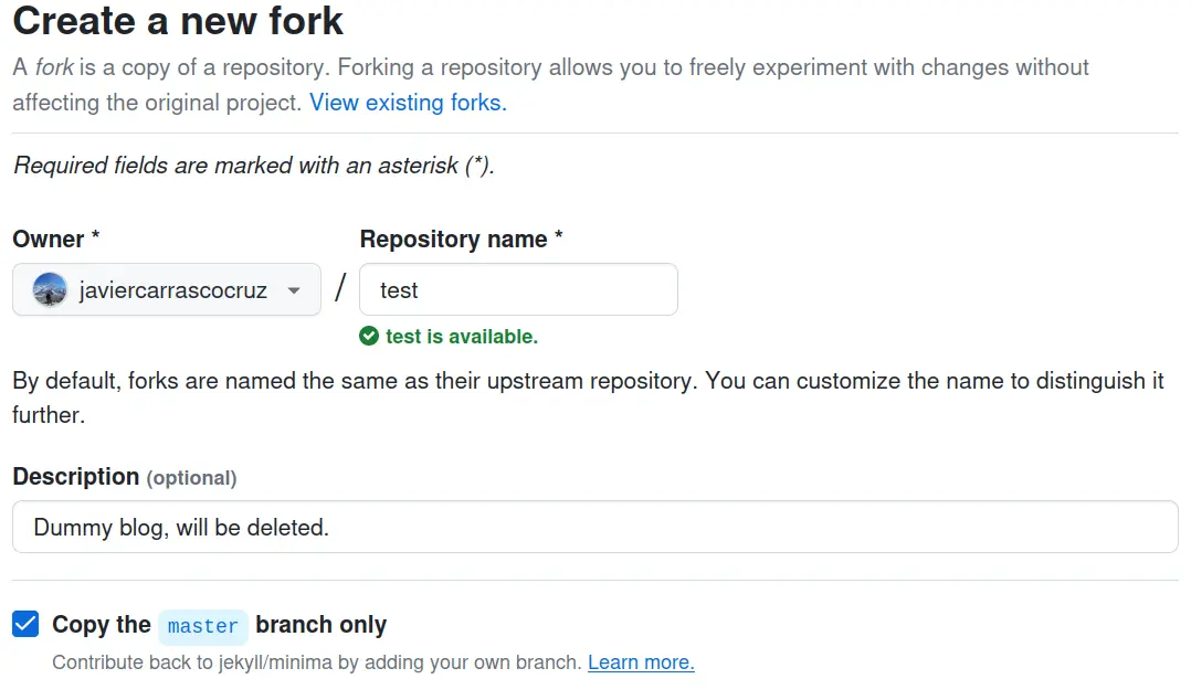 Fork-Name