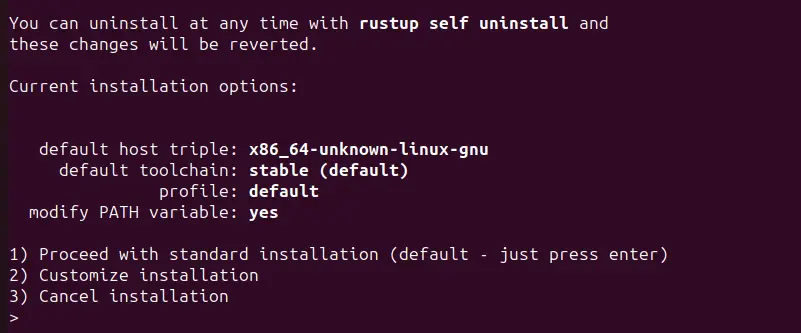 Install Rust